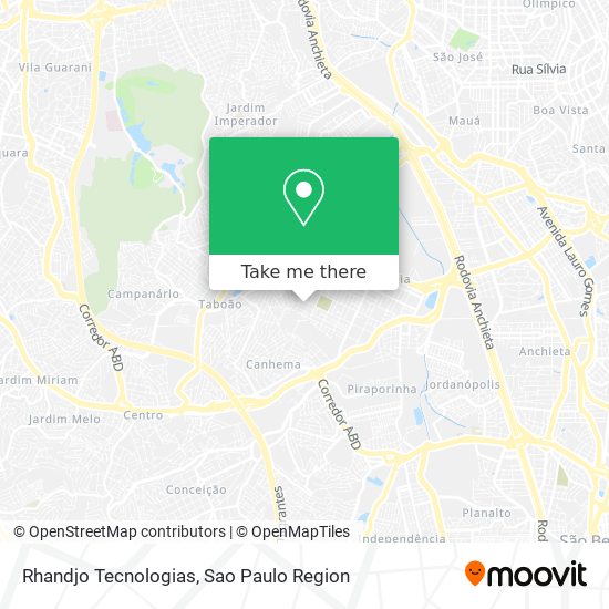 Mapa Rhandjo Tecnologias