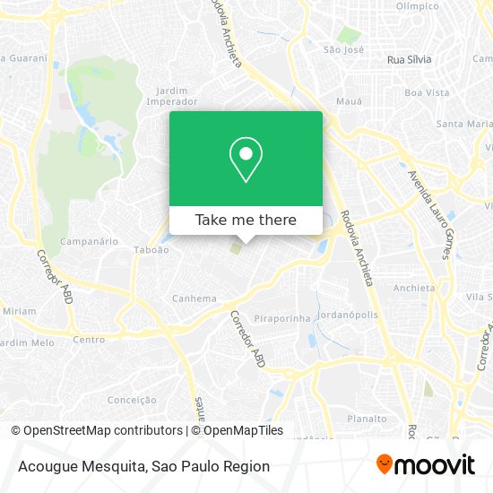 Mapa Acougue Mesquita