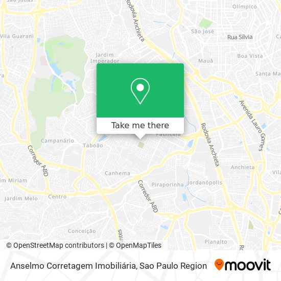Anselmo Corretagem Imobiliária map