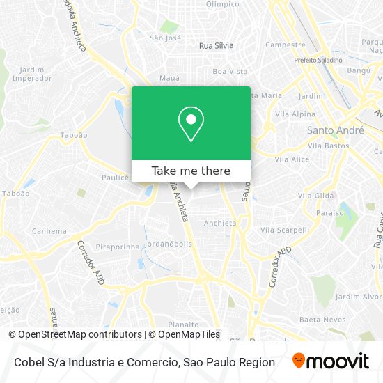 Mapa Cobel S/a Industria e Comercio