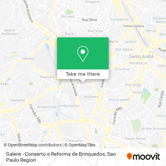 Galere - Conserto e Reforma de Brinquedos map