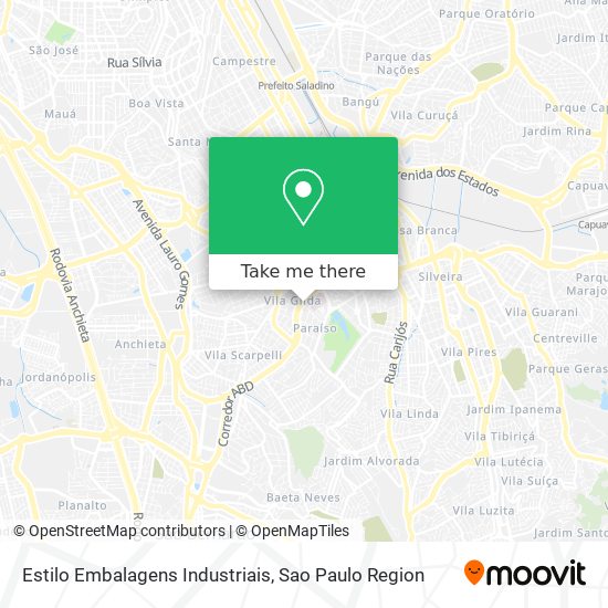 Estilo Embalagens Industriais map