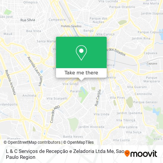 Mapa L & C Serviços de Recepção e Zeladoria Ltda Me