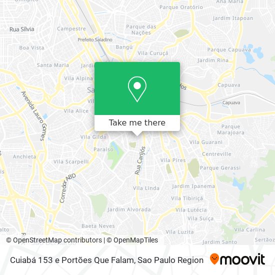 Cuiabá 153 e Portões Que Falam map