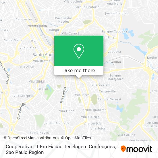 Cooperativa I T Em Fiação Tecelagem Confecções map