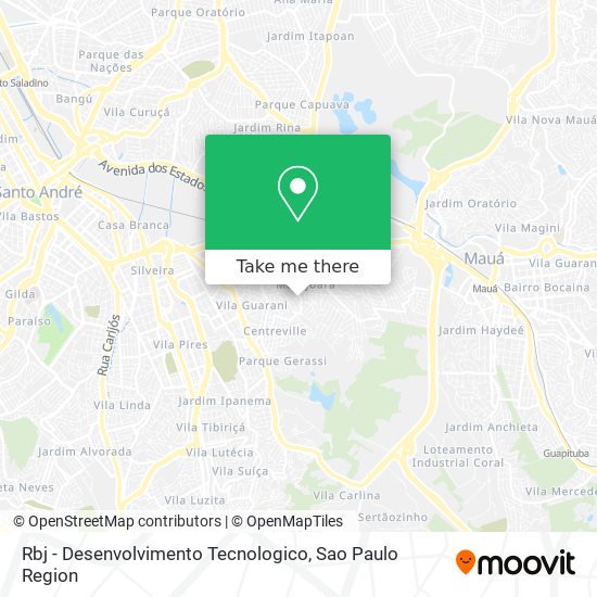 Mapa Rbj - Desenvolvimento Tecnologico