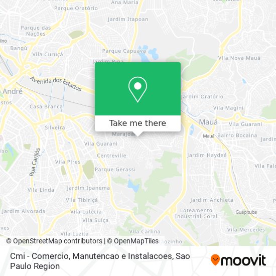 Mapa Cmi - Comercio, Manutencao e Instalacoes