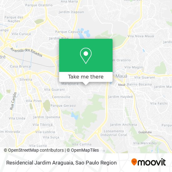 Residencial Jardim Araguaia map