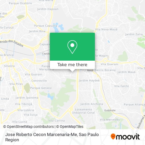 Jose Roberto Cecon Marcenaria-Me map