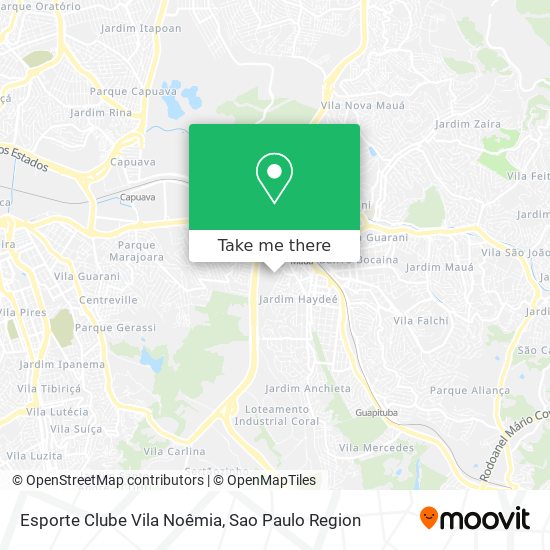 Esporte Clube Vila Noêmia map