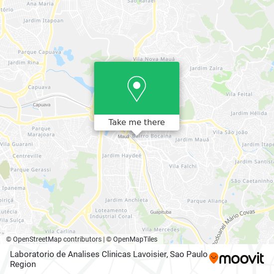 Laboratorio de Analises Clinicas Lavoisier map