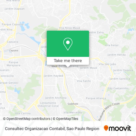 Consultec Organizacao Contabil map