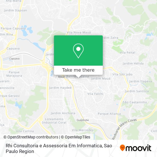 Rhi Consultoria e Assessoria Em Informatica map