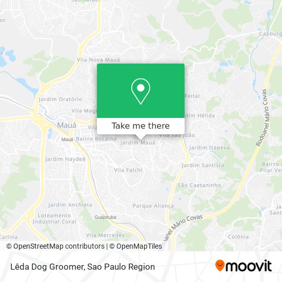 Lêda Dog Groomer map