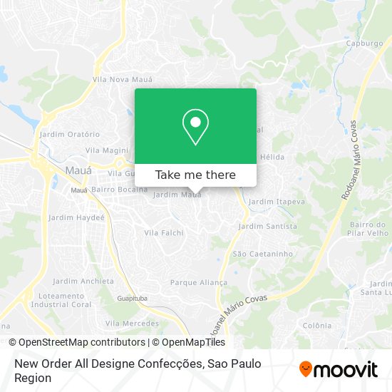 New Order All Designe Confecções map