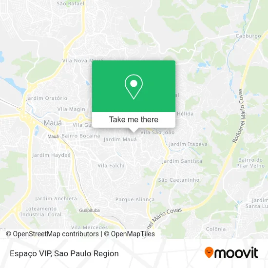 Espaço VIP map