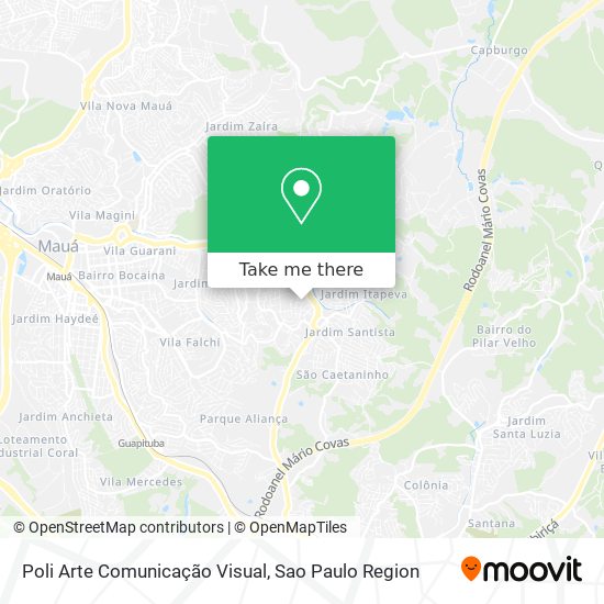 Poli Arte Comunicação Visual map