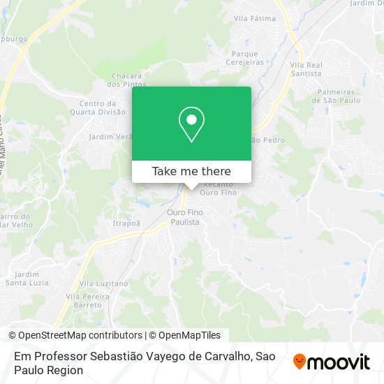 Em Professor Sebastião Vayego de Carvalho map