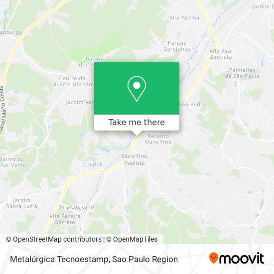 Metalúrgica Tecnoestamp map