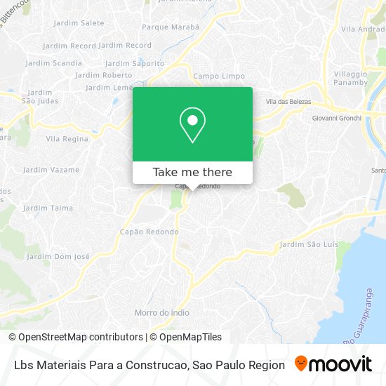 Mapa Lbs Materiais Para a Construcao