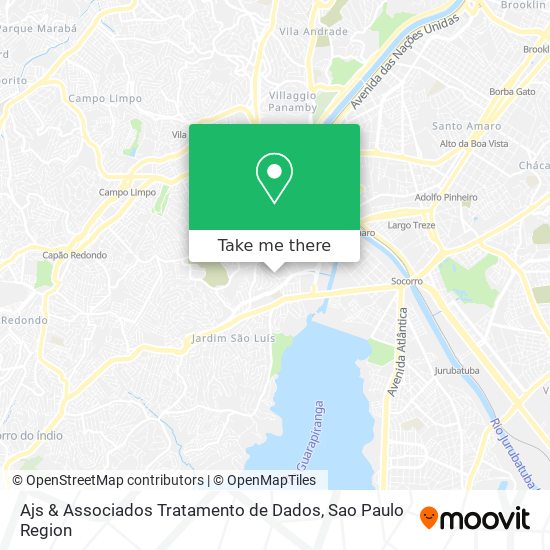 Mapa Ajs & Associados Tratamento de Dados
