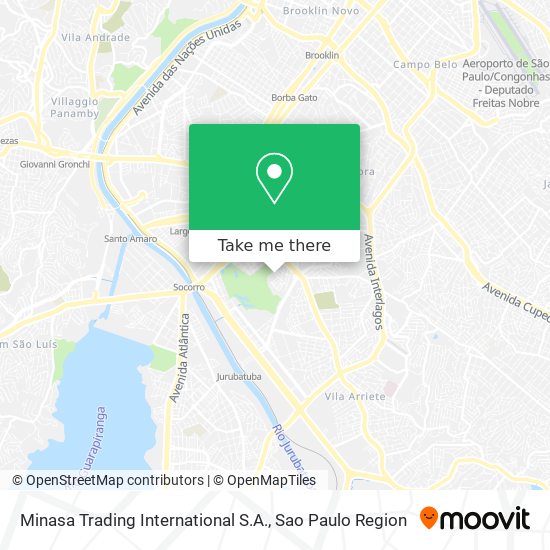 Minasa Trading International S.A. map