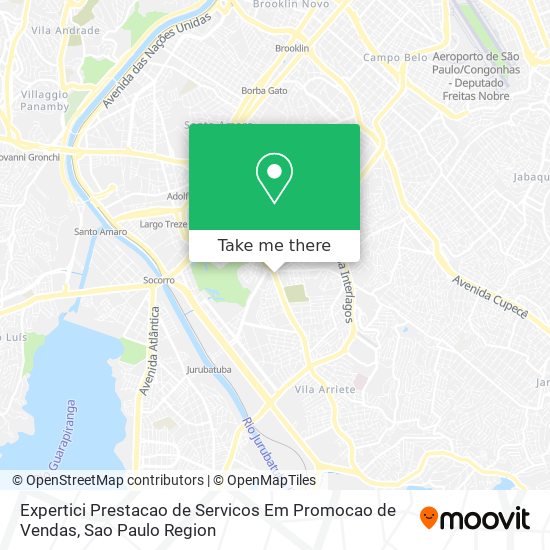 Mapa Expertici Prestacao de Servicos Em Promocao de Vendas