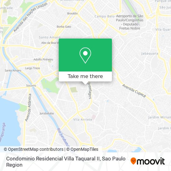 Mapa Condominio Residencial Villa Taquaral II