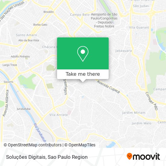 Soluções Digitais map