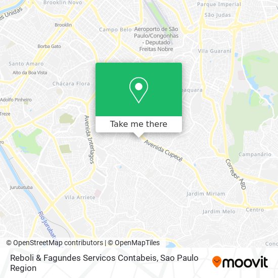 Reboli & Fagundes Servicos Contabeis map