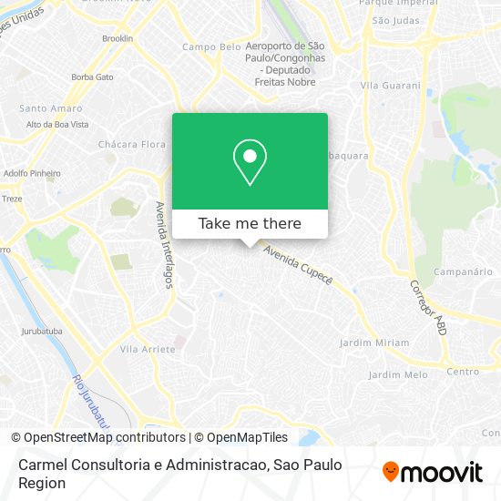 Carmel Consultoria e Administracao map