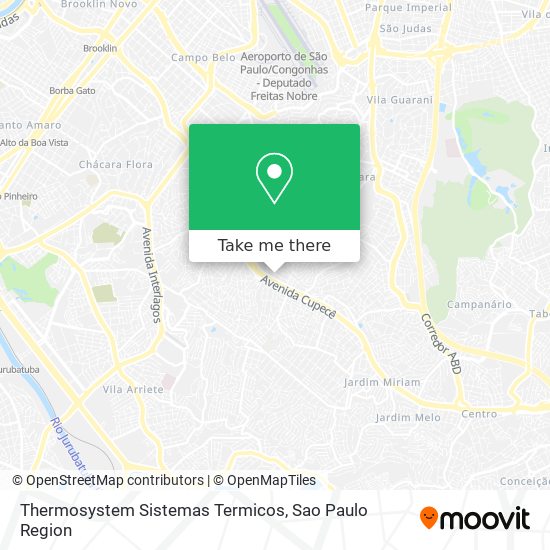 Thermosystem Sistemas Termicos map