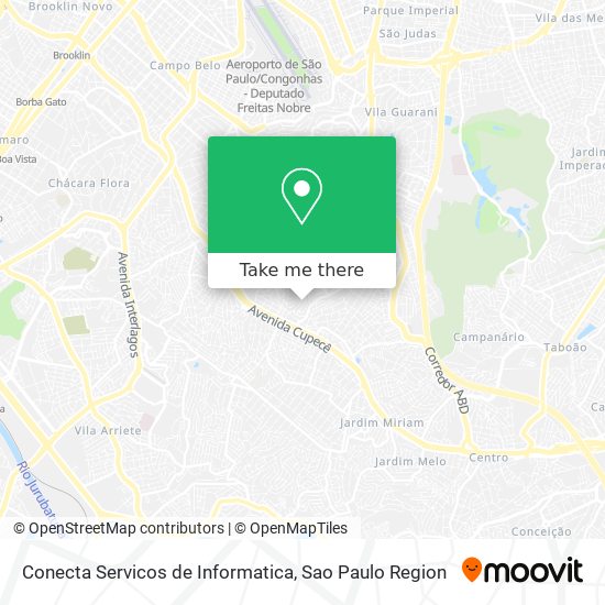 Mapa Conecta Servicos de Informatica