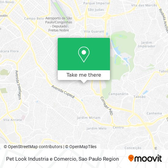 Mapa Pet Look Industria e Comercio