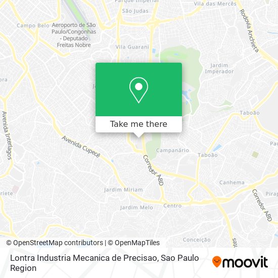Lontra Industria Mecanica de Precisao map
