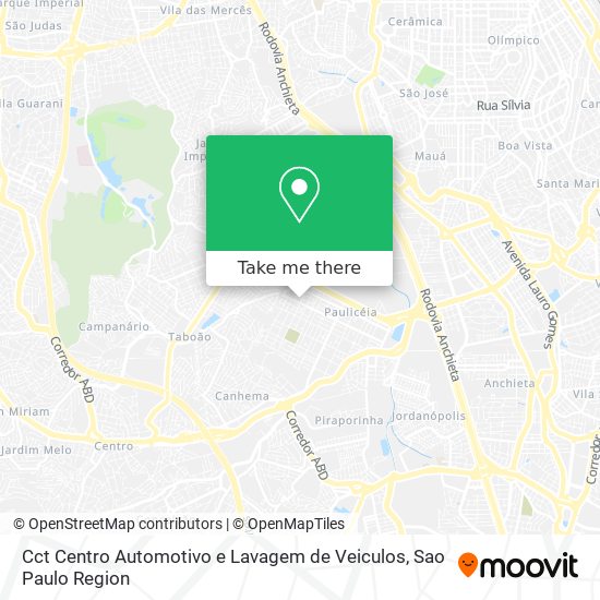 Cct Centro Automotivo e Lavagem de Veiculos map