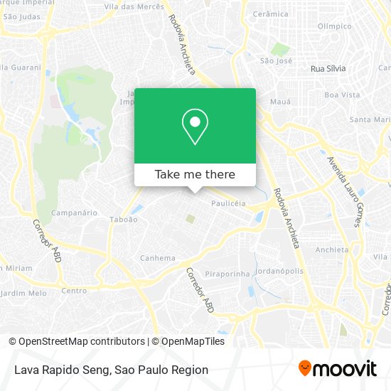 Lava Rapido Seng map