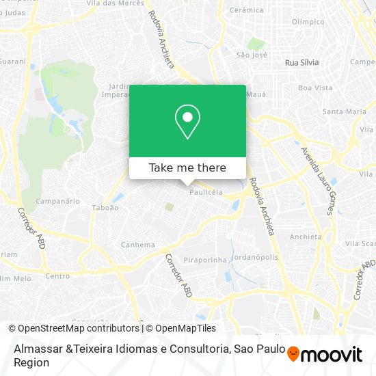 Almassar &Teixeira Idiomas e Consultoria map