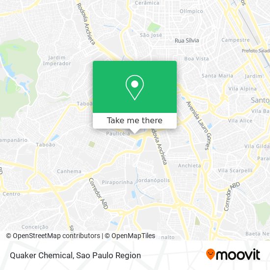Quaker Chemical map