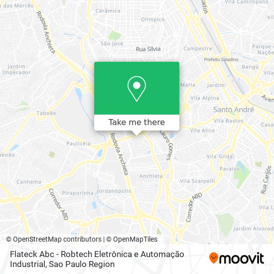 Flateck Abc - Robtech Eletrônica e Automação Industrial map