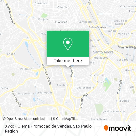 Xyko - Olema Promocao de Vendas map