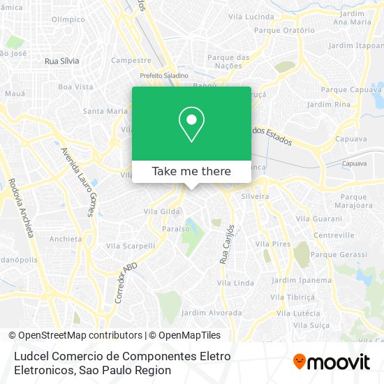 Ludcel Comercio de Componentes Eletro Eletronicos map