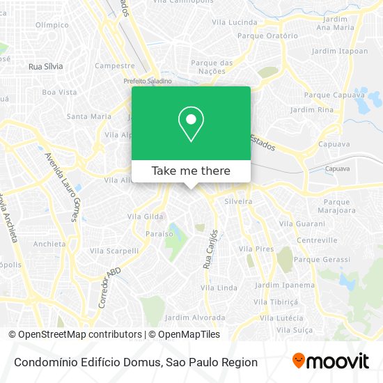 Condomínio Edifício Domus map