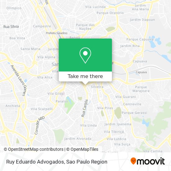 Ruy Eduardo Advogados map