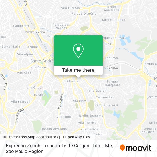 Expresso Zucchi Transporte de Cargas Ltda. - Me map