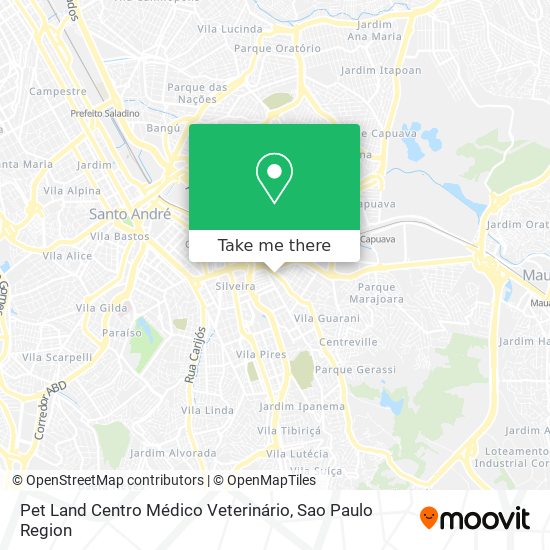 Pet Land Centro Médico Veterinário map