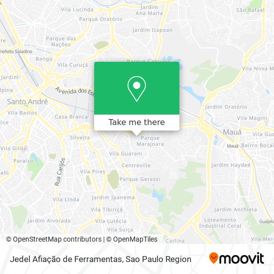 Jedel Afiação de Ferramentas map