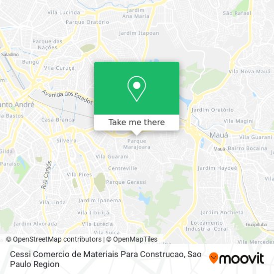 Cessi Comercio de Materiais Para Construcao map