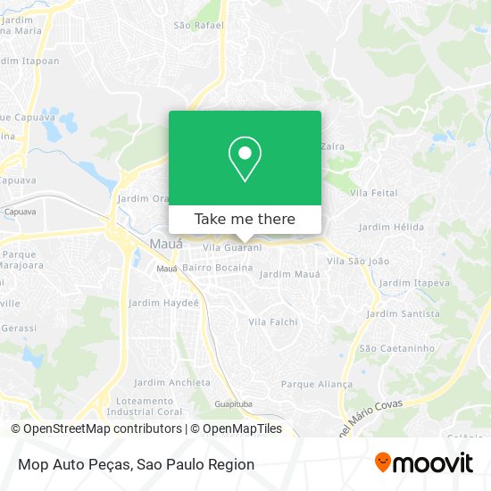Mop Auto Peças map
