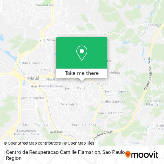 Centro de Recuperacao Camille Flamarion map